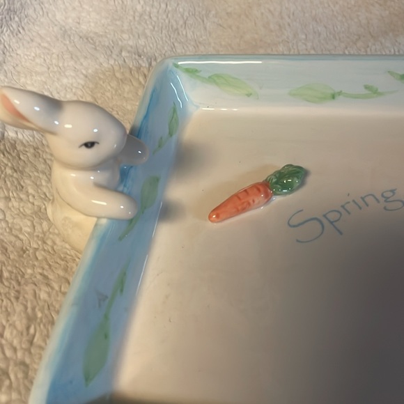 Russ - Spring Bunny Serving Tray - Picture 3 of 8